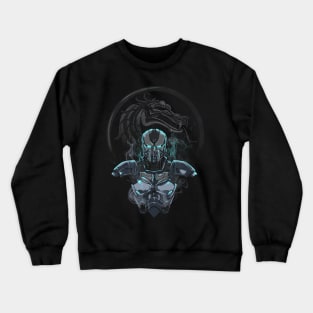 Grey Cyborg Crewneck Sweatshirt